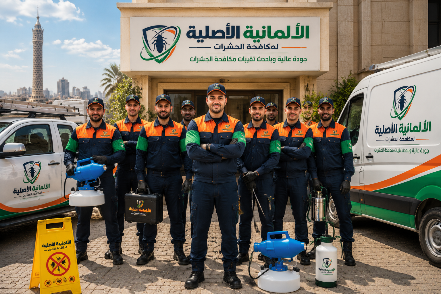 الألمانية الأصلية لمكافحة الحشرات - فريق العمل المتخصص