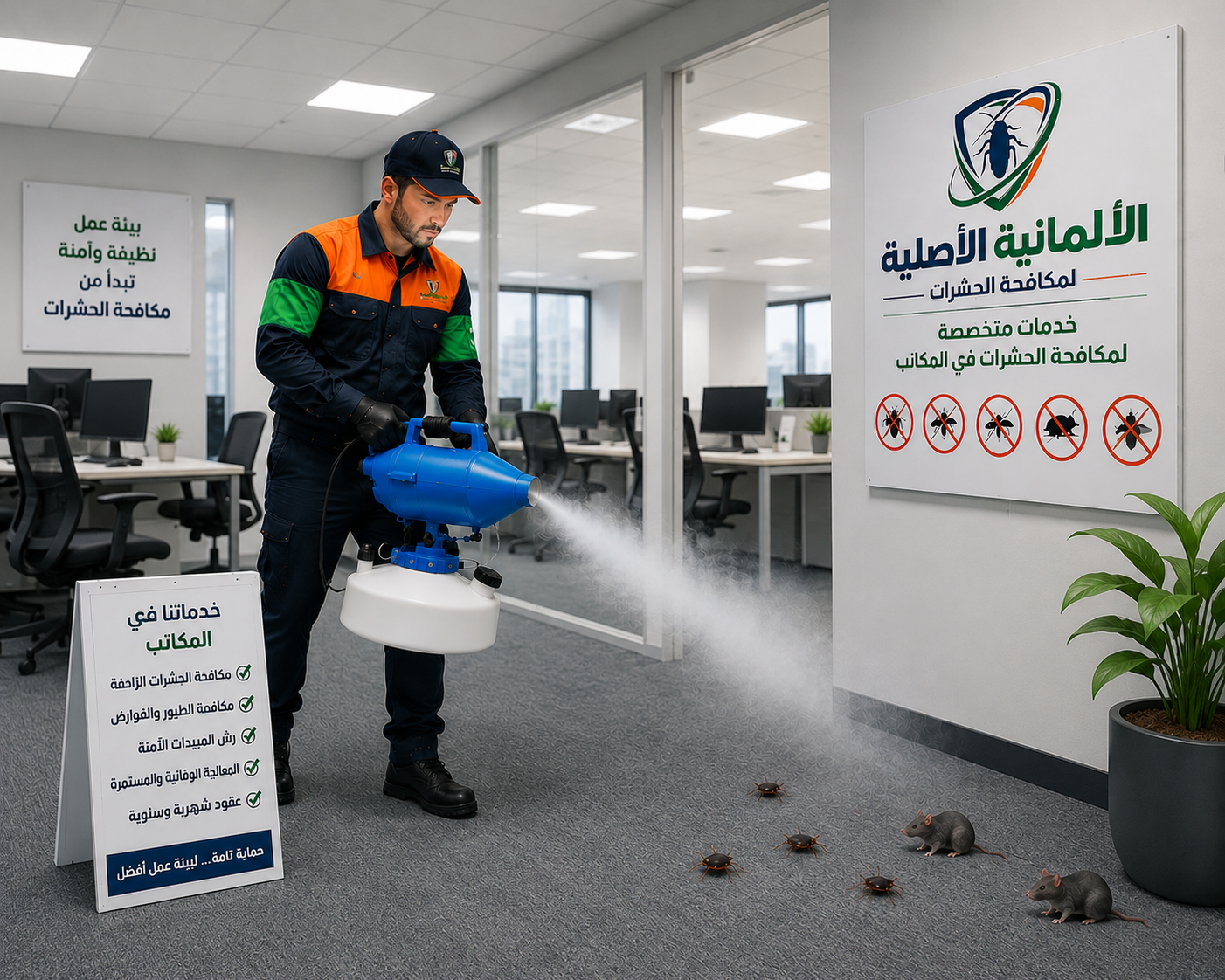 مكافحة الحشرات فى المكاتب مكافحة الحشرات فى المكاتب
