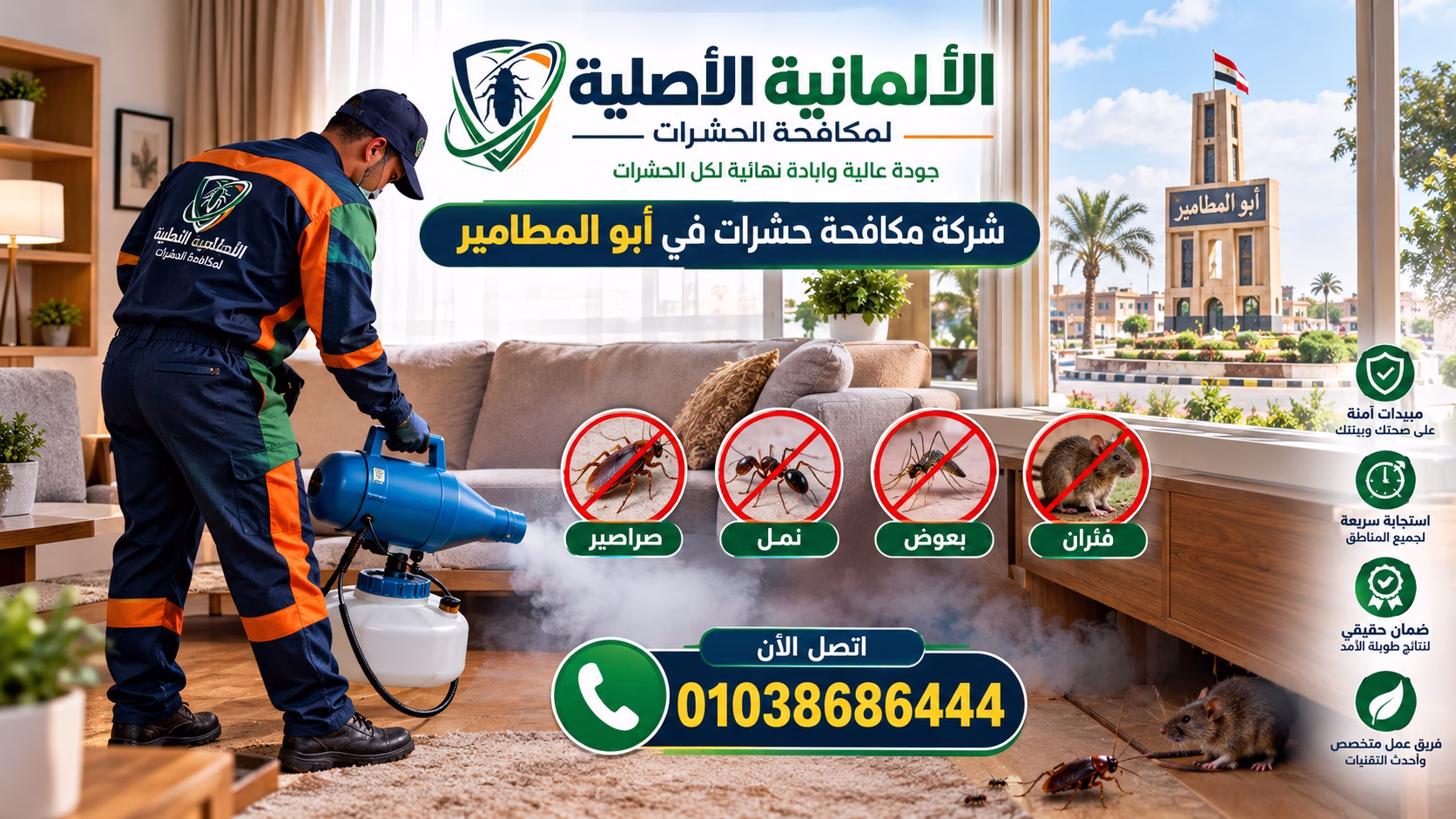 شركة مكافحة حشرات في أبو المطامير شركة مكافحة حشرات في أبو المطامير